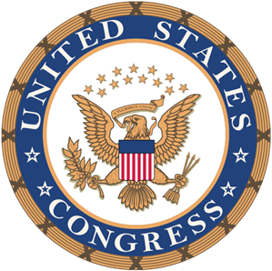 Die Grafik zeigt das Sigel des US-Kongresses