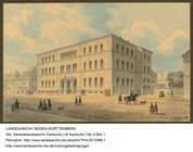 Die Polytechnische Schule in Karlsruhe (Gemälde).