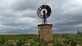 Ein alte Windmühle in Frankreich.