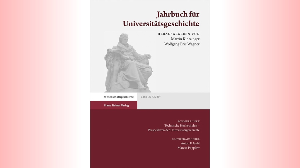 Buch-Cover der Neuerscheinung Jahrbuch  Universitätsgeschichte beim Franz Steiner Verlag