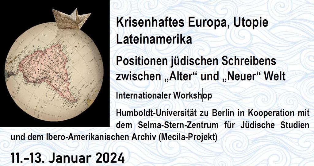 Ausschnitt aus dem Programm des Workshops "Krisenhaftes Europa, Utopie Lateinamerika" in Berlin von 11.-13.01.2024