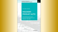 Cover der Publikation von Anna-Maria Winkler unter dem Titel "Wegwerfprodukt Auto", das beim Waxmann Verlag erschienen ist