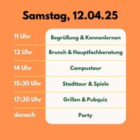 Flyer Infos zur O-Phase der Fachschaft GeistSoz am KIT
