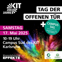 Flyer Campustag 2025 KIT